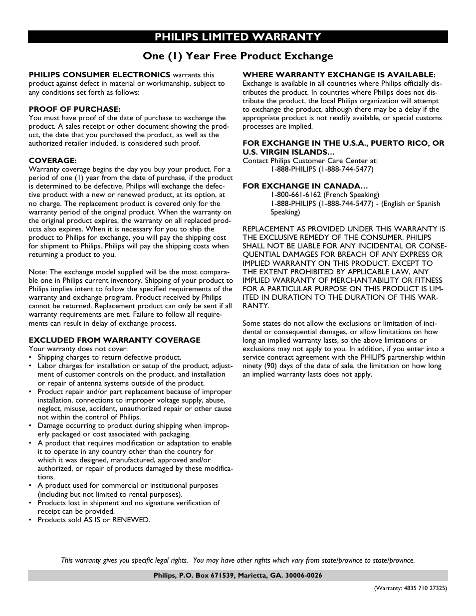 4835 710 27325.qxd | Philips GPIM-08 User Manual | Page 67 / 78