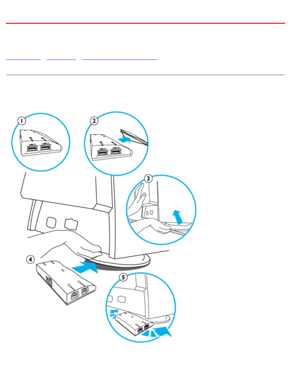 Usb hub (option), Pcuh411 usb-hub (option), Pcuh411 usb hub (option) | Philips 107T User Manual | Page 92 / 150