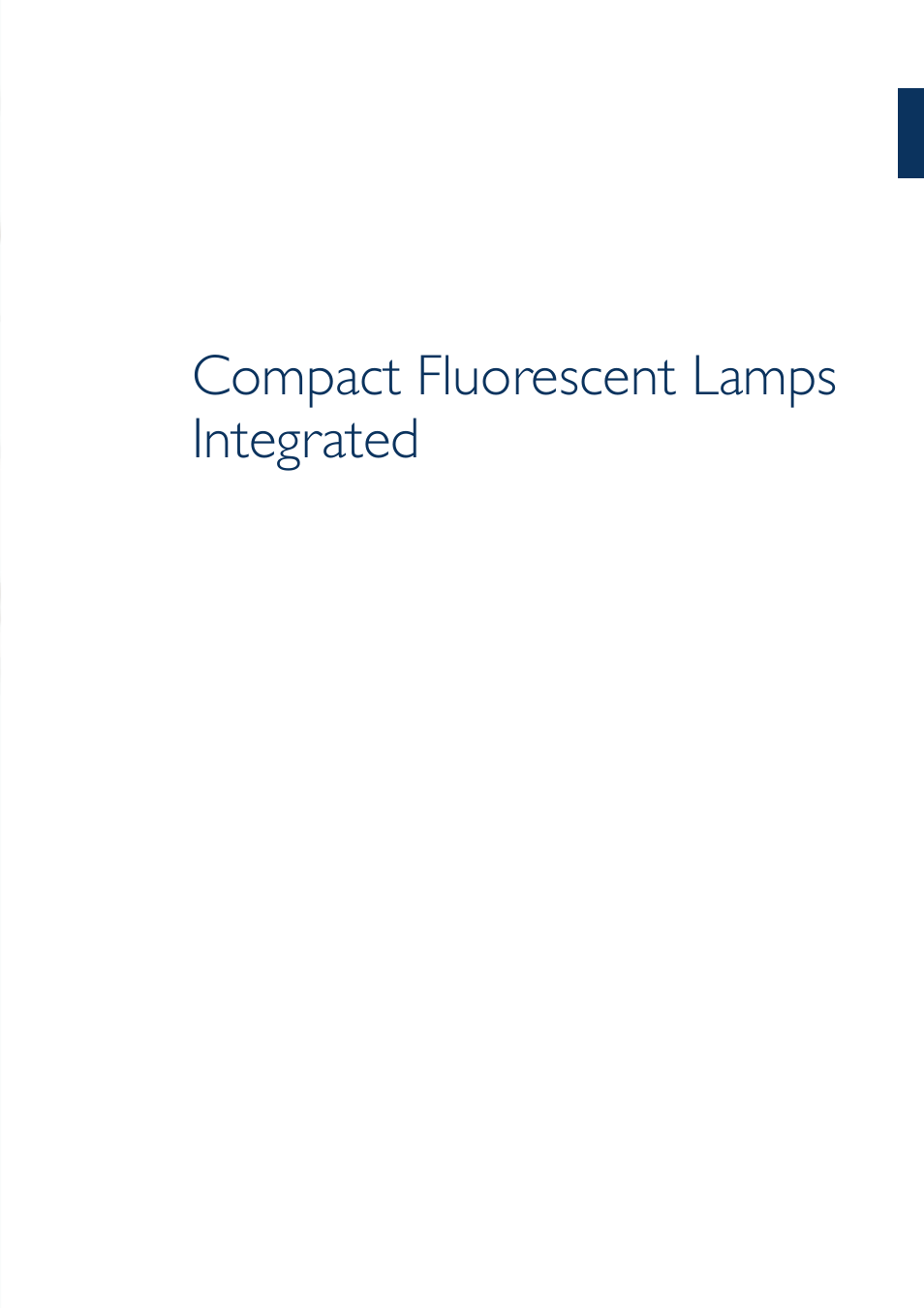 Philips Compact Fluorescent Lamp User Manual | Page 2 / 42