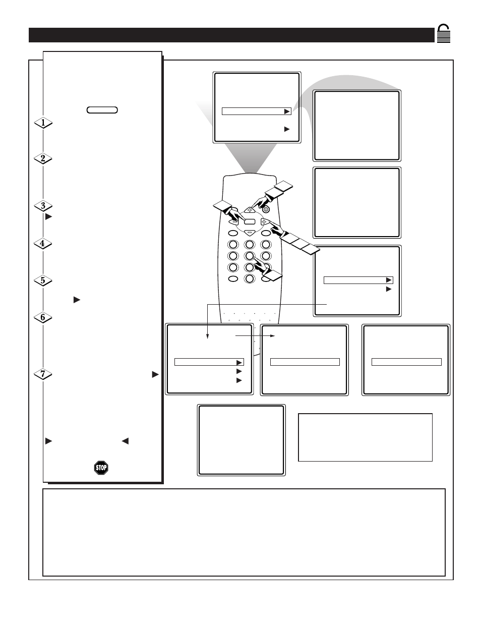 Nderstanding the, Mart, Ontrol | Locking, Ptions | Philips TS2546C1 User Manual | Page 23 / 32