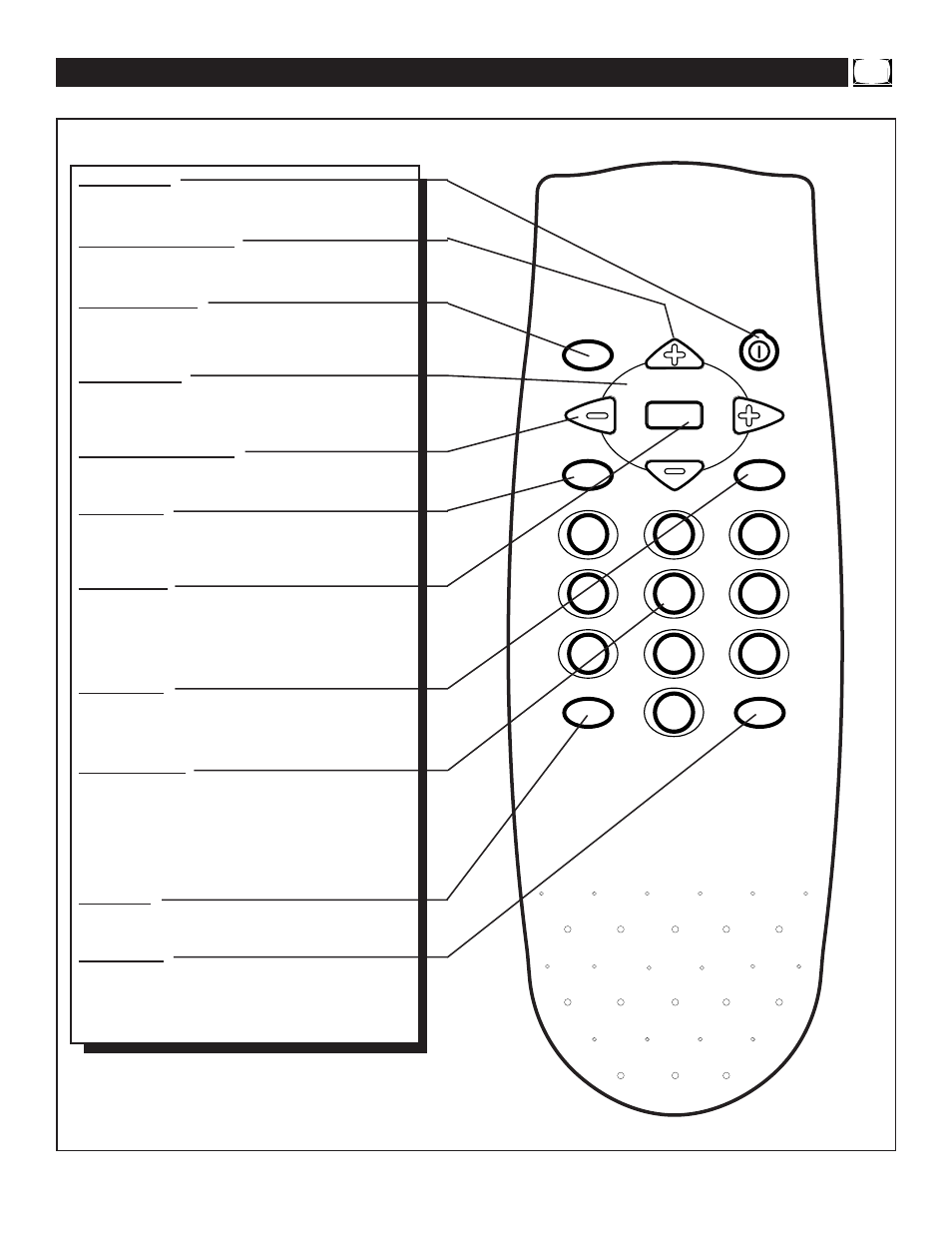 Tv r | Philips TS2546C1 User Manual | Page 9 / 32