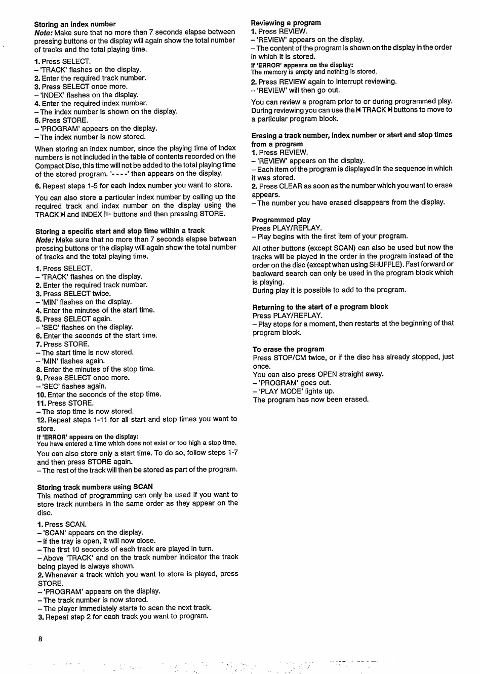 Philips CDD 882 User Manual | Page 10 / 19