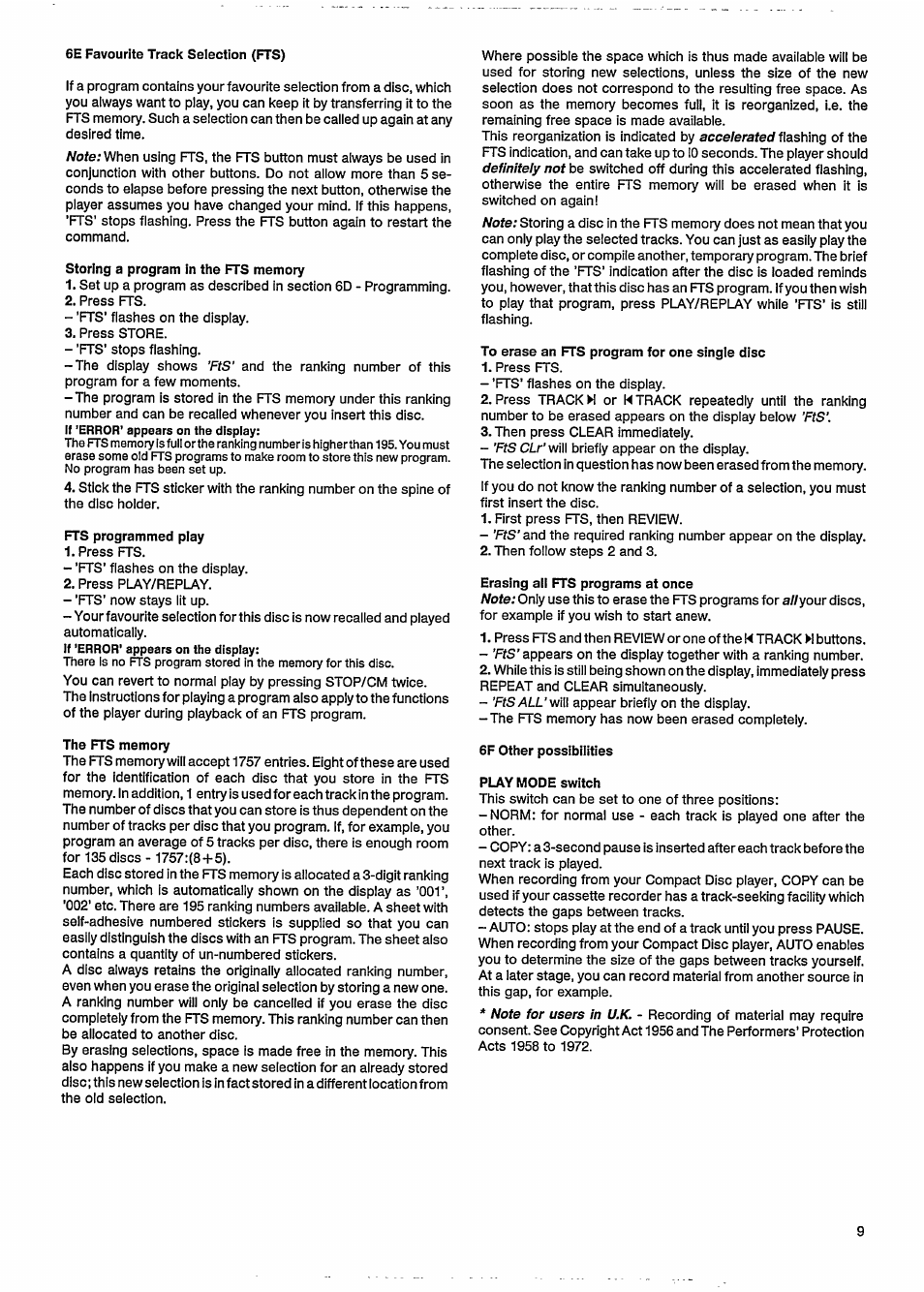 Philips CDD 882 User Manual | Page 11 / 19