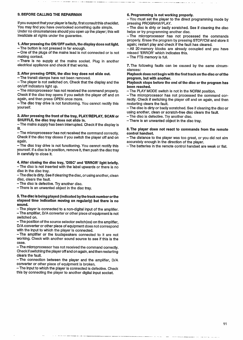 Philips CDD 882 User Manual | Page 13 / 19