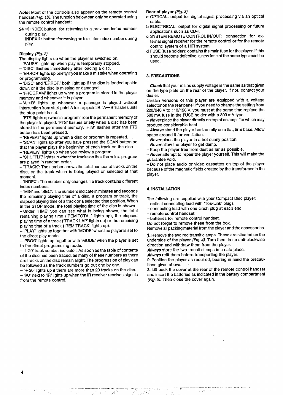 Philips CDD 882 User Manual | Page 6 / 19