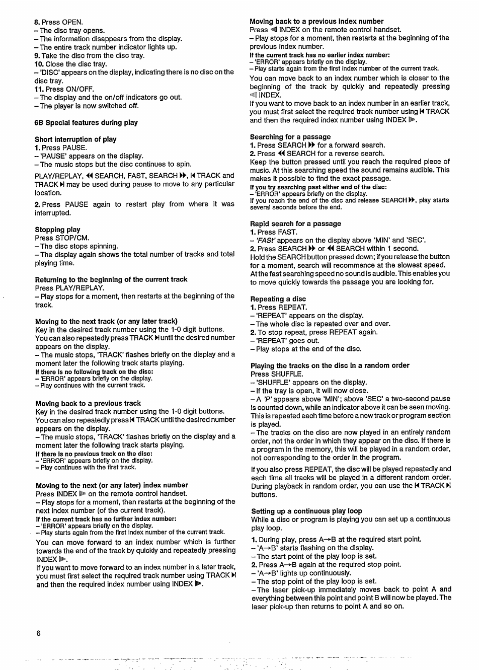 Philips CDD 882 User Manual | Page 8 / 19