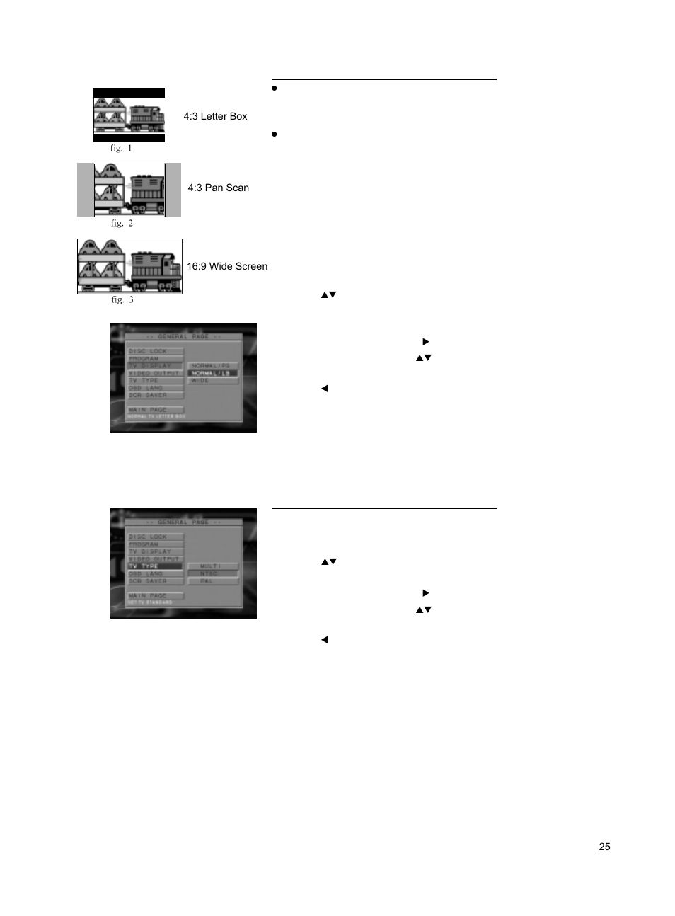 Setup menu | Philips DVD762K User Manual | Page 24 / 37