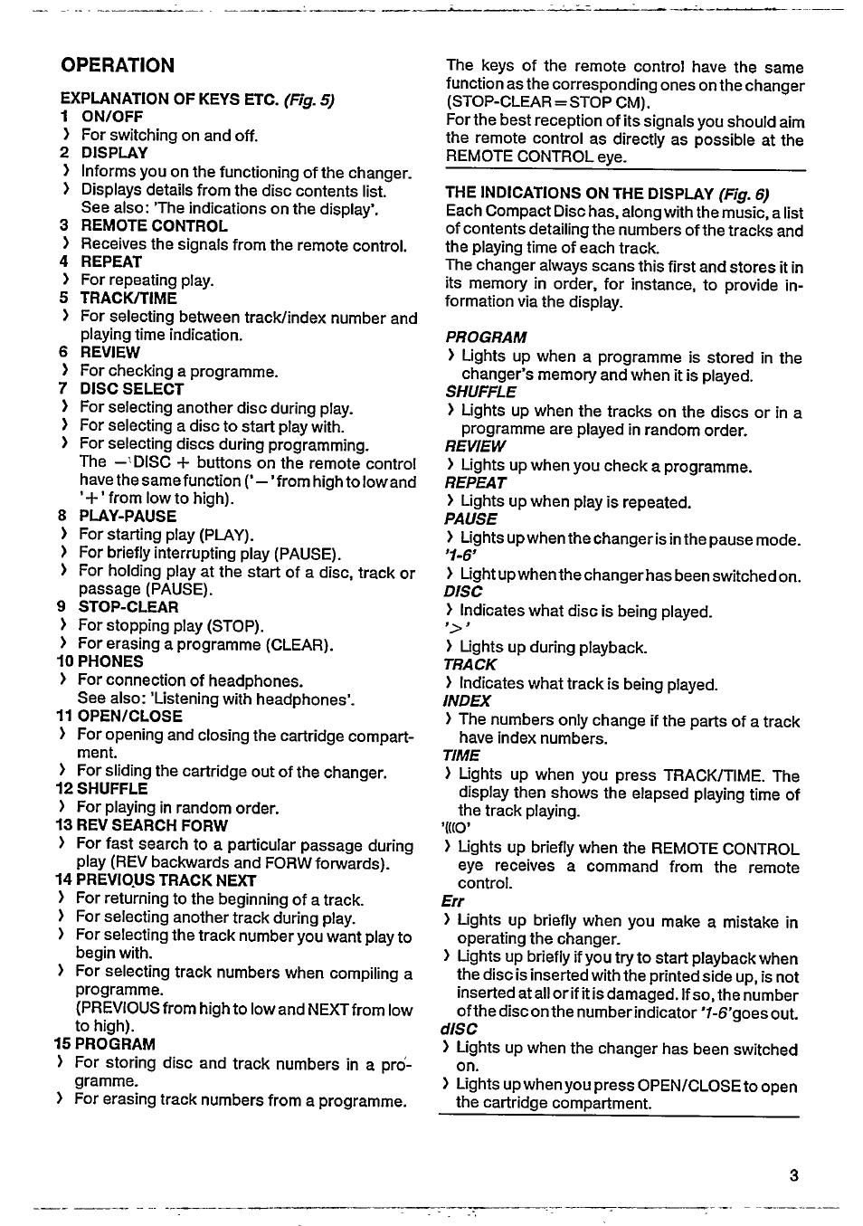 Disc | Philips CDC 486 User Manual | Page 3 / 10