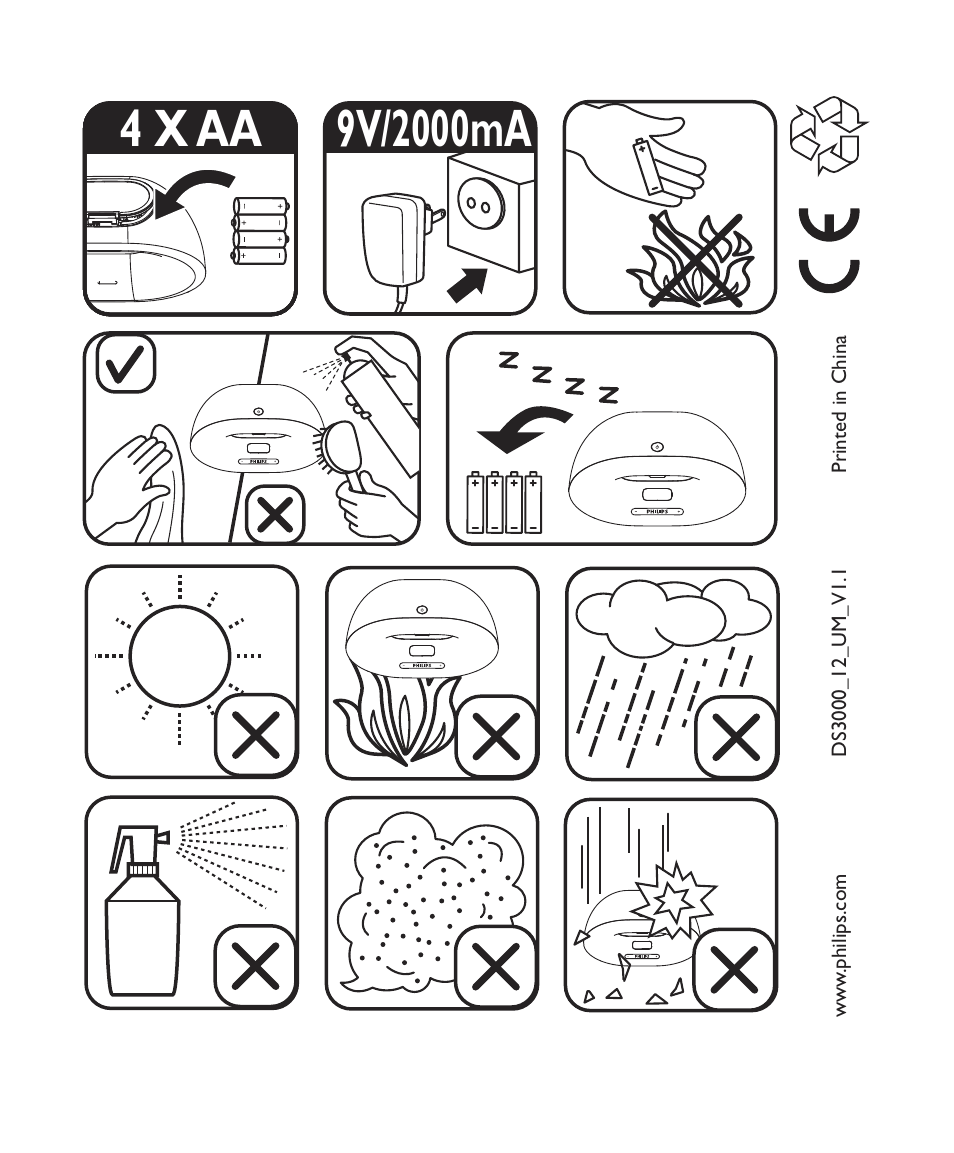 Philips Fidelio Docking speaker DS 3000 User Manual | Page 26 / 27