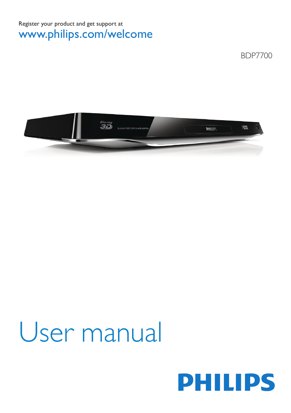 Philips BDP7700 User Manual | 30 pages