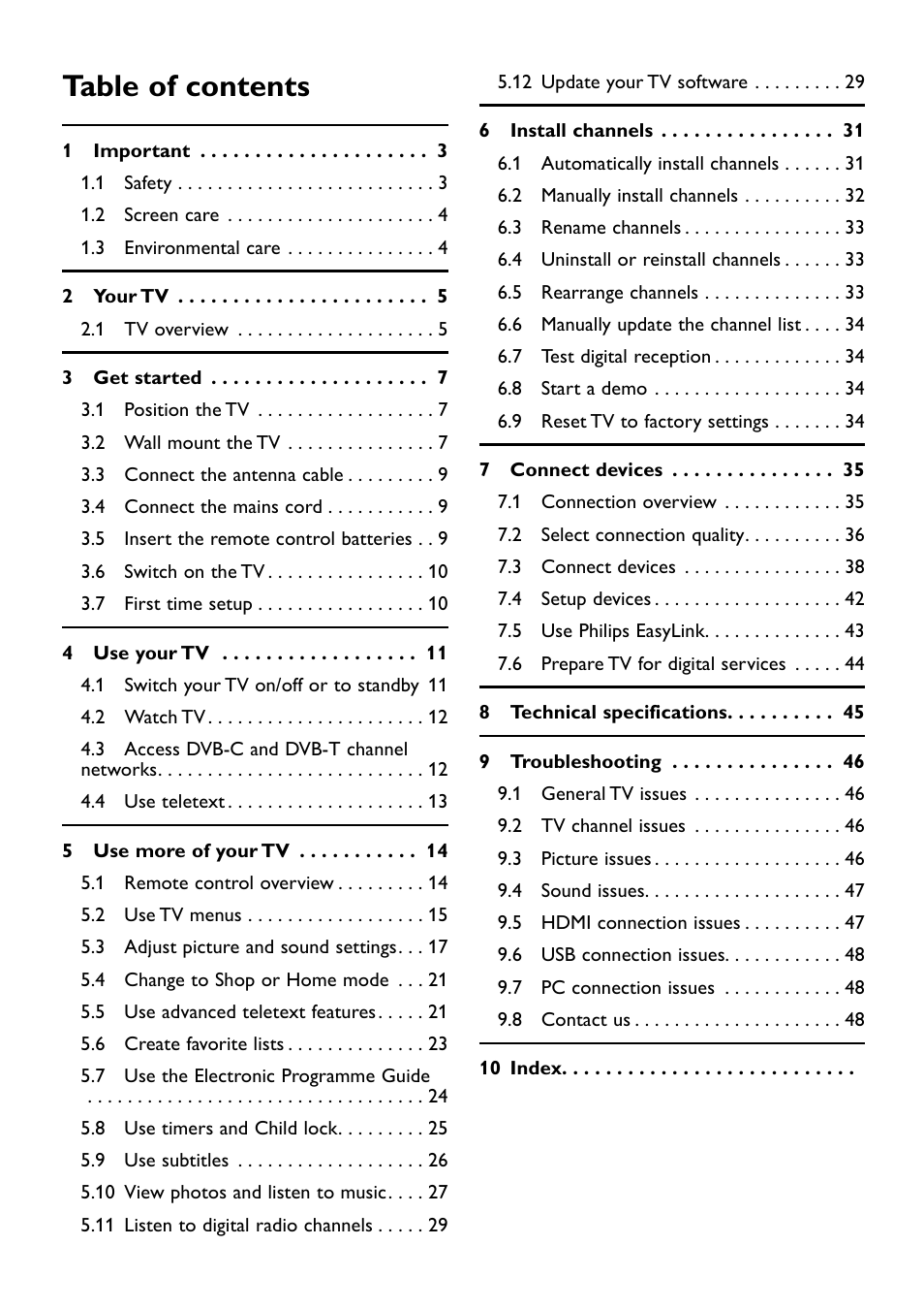 Philips Remote Starter User Manual | Page 3 / 56