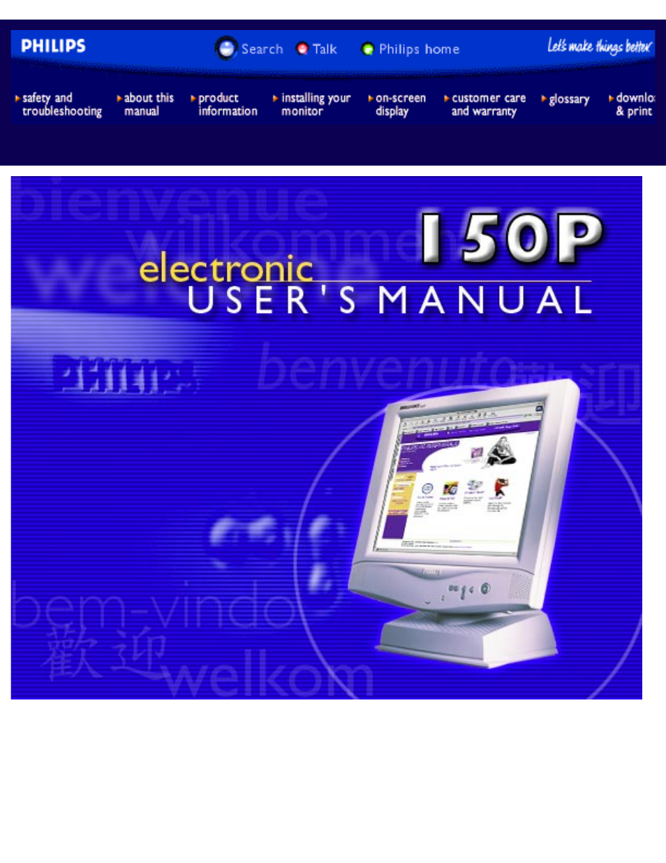 Philips 150P User Manual | 88 pages