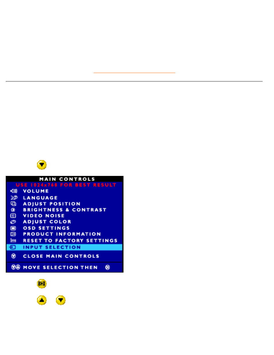 Input selection | Philips 150P User Manual | Page 81 / 88