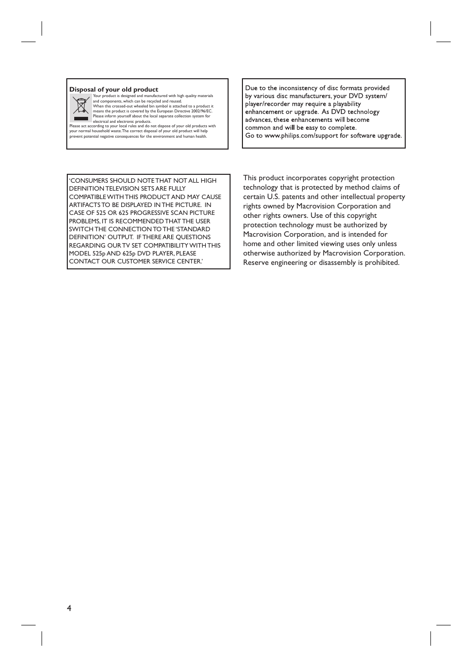 Philips BDP7100 User Manual | Page 4 / 40