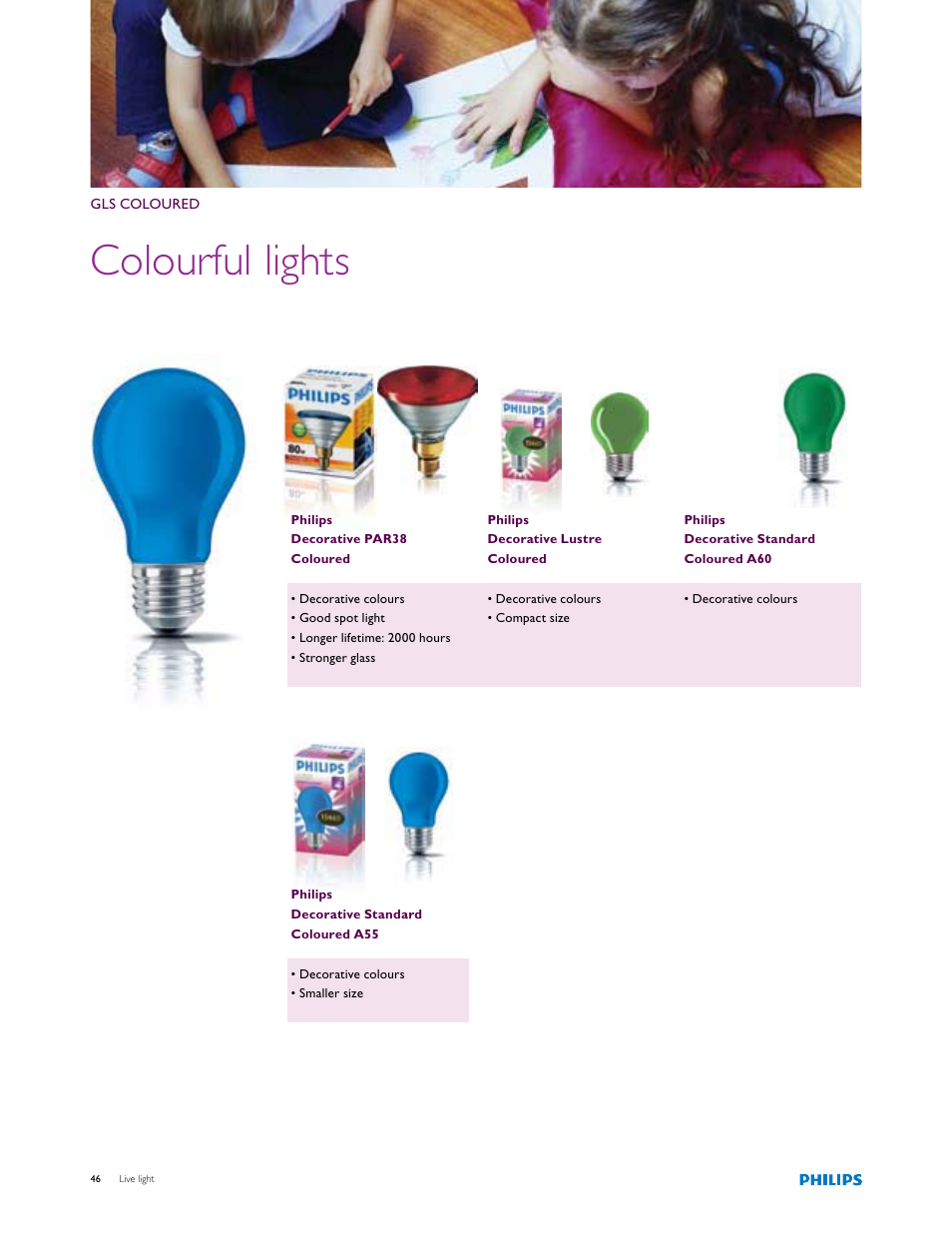 Philips Colourful Lights User Manual | 2 pages