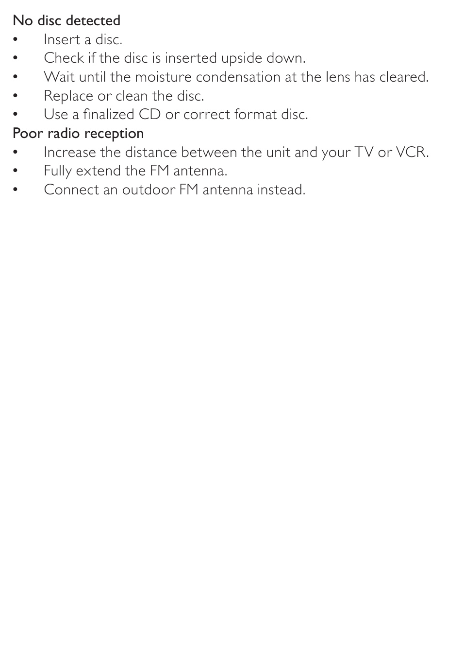 Philips AZD208/05 User Manual | Page 20 / 21