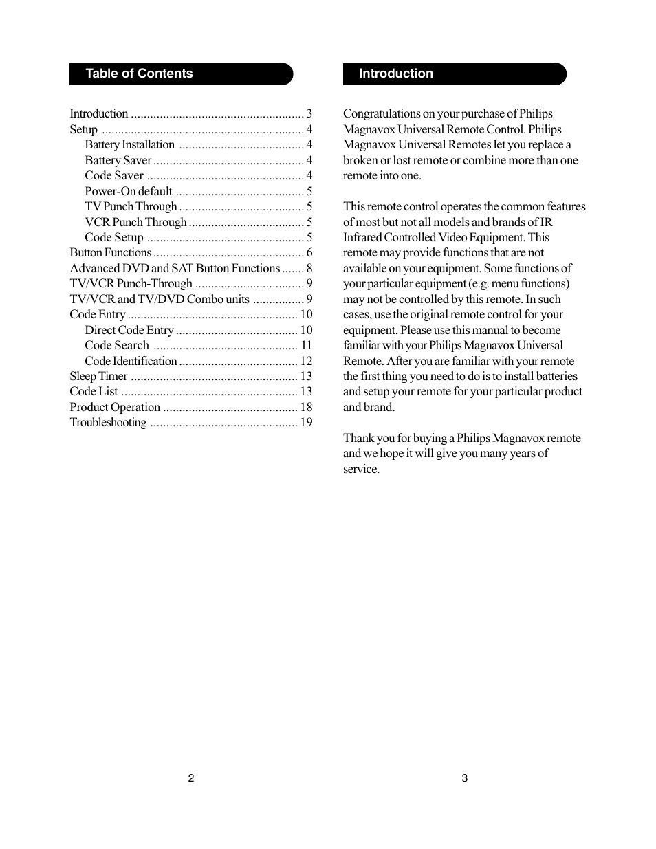 Philips PM435 User Manual | Page 2 / 11