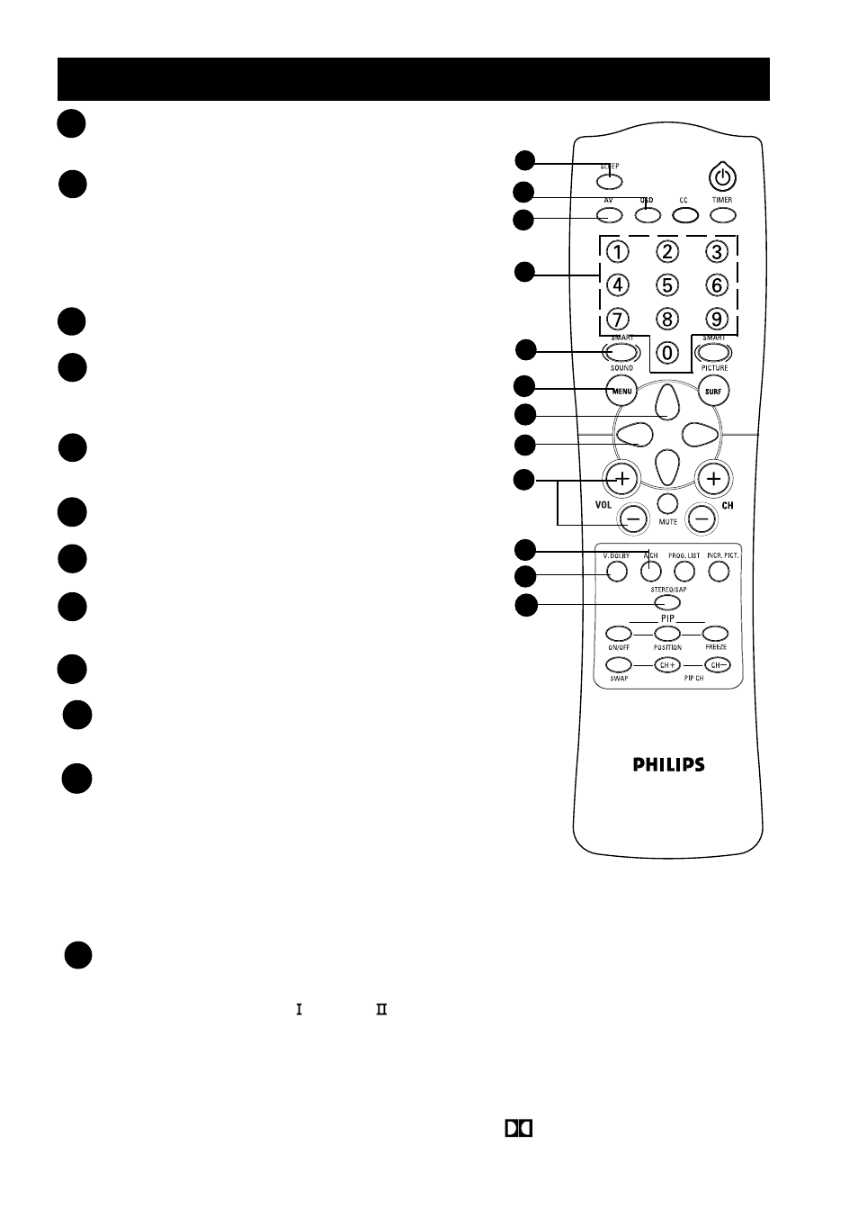 Philips 55PP925 User Manual | Page 10 / 38