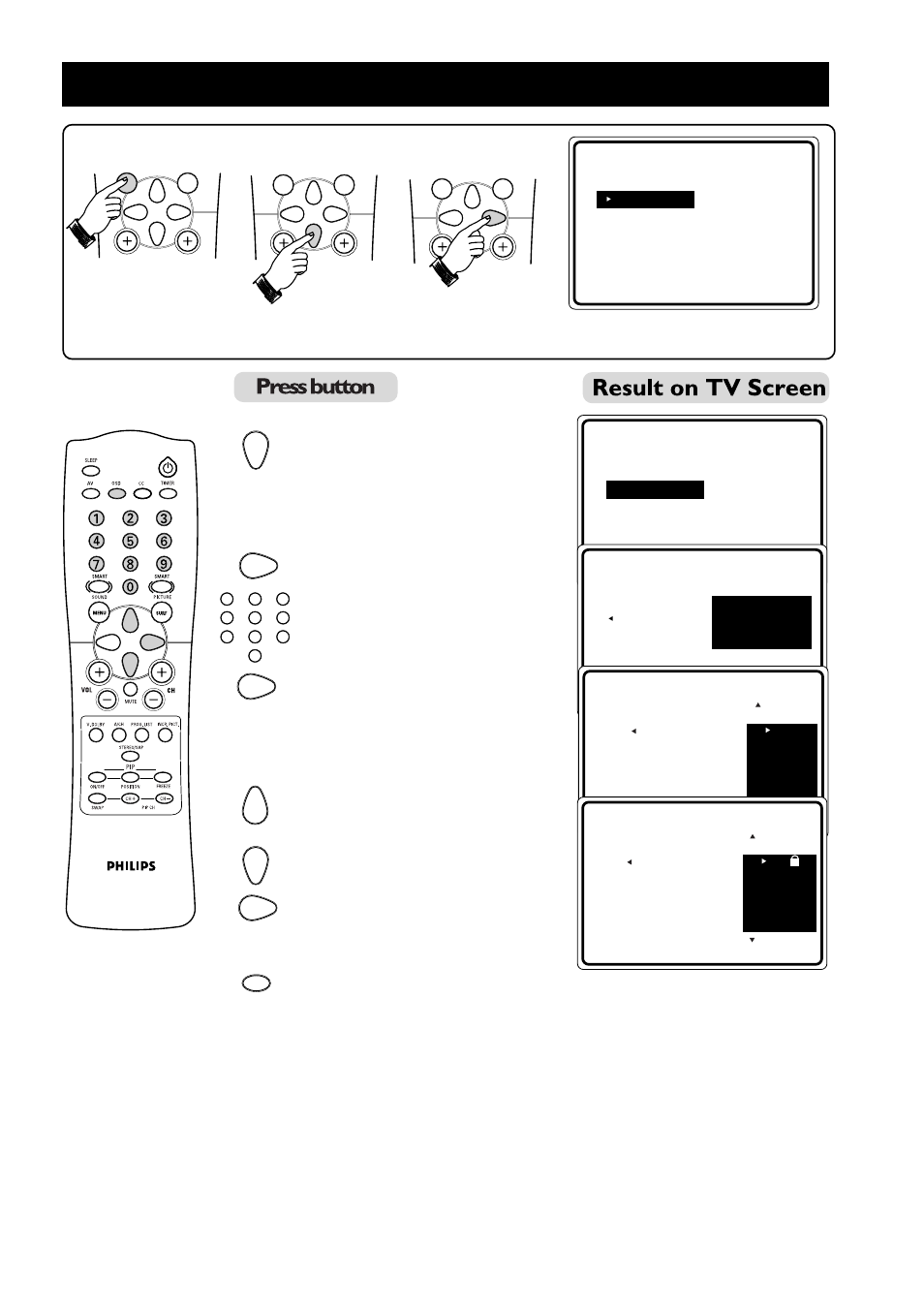 Ctivating the, Hild, Hannel | Philips 55PP925 User Manual | Page 28 / 38