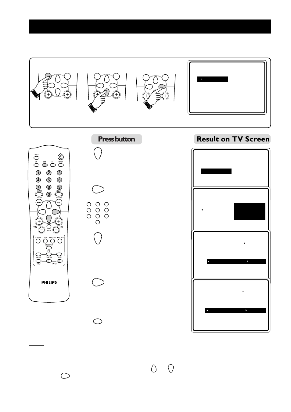 Ctivating the, Hild, Lear | Philips 55PP925 User Manual | Page 29 / 38