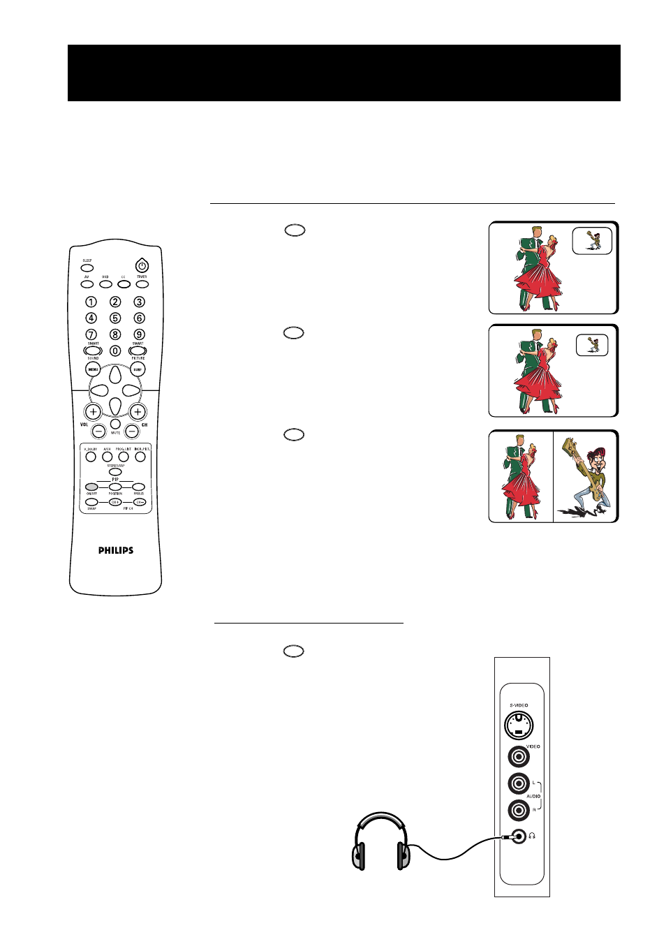 Pip (p | Philips 55PP925 User Manual | Page 35 / 38