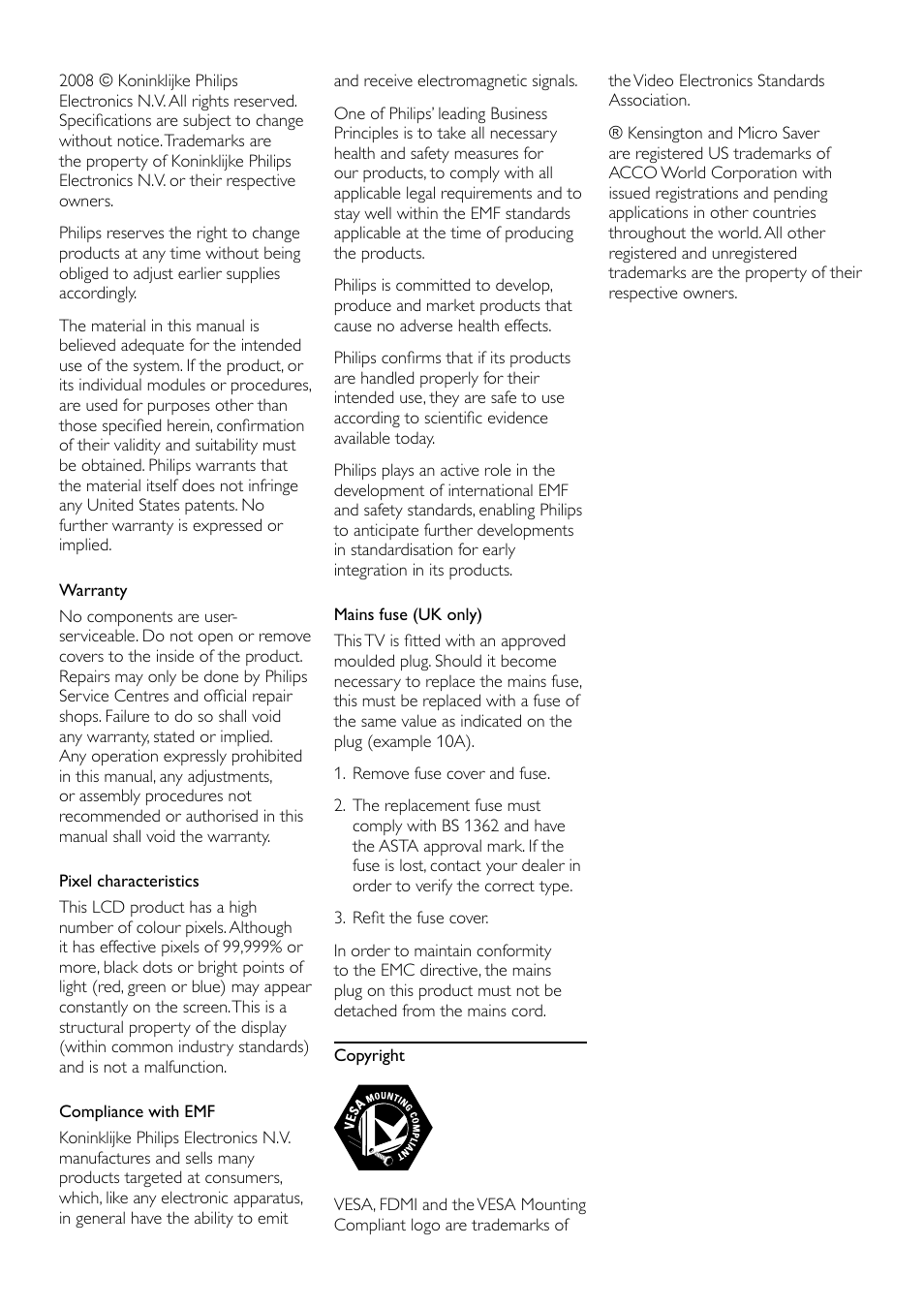 Philips 20HFL3330D/10 User Manual | Page 14 / 48