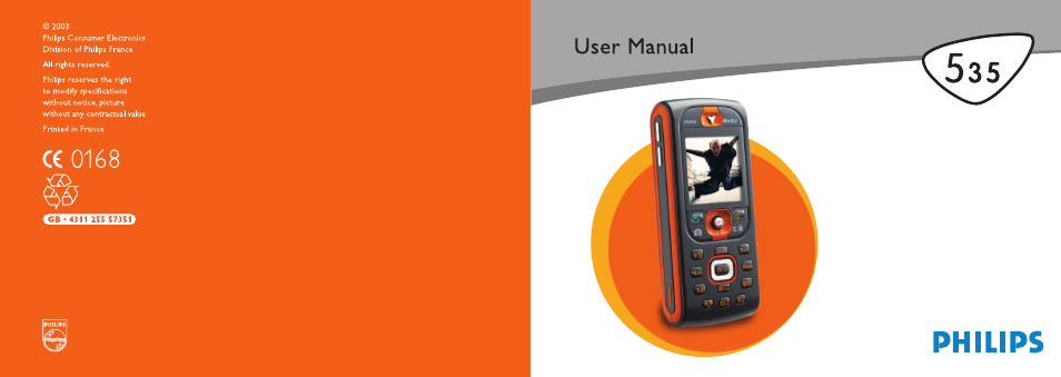 Philips 535 User Manual | 102 pages