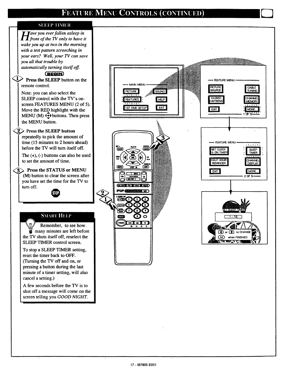 M) c | Philips MX5471 User Manual | Page 17 / 60