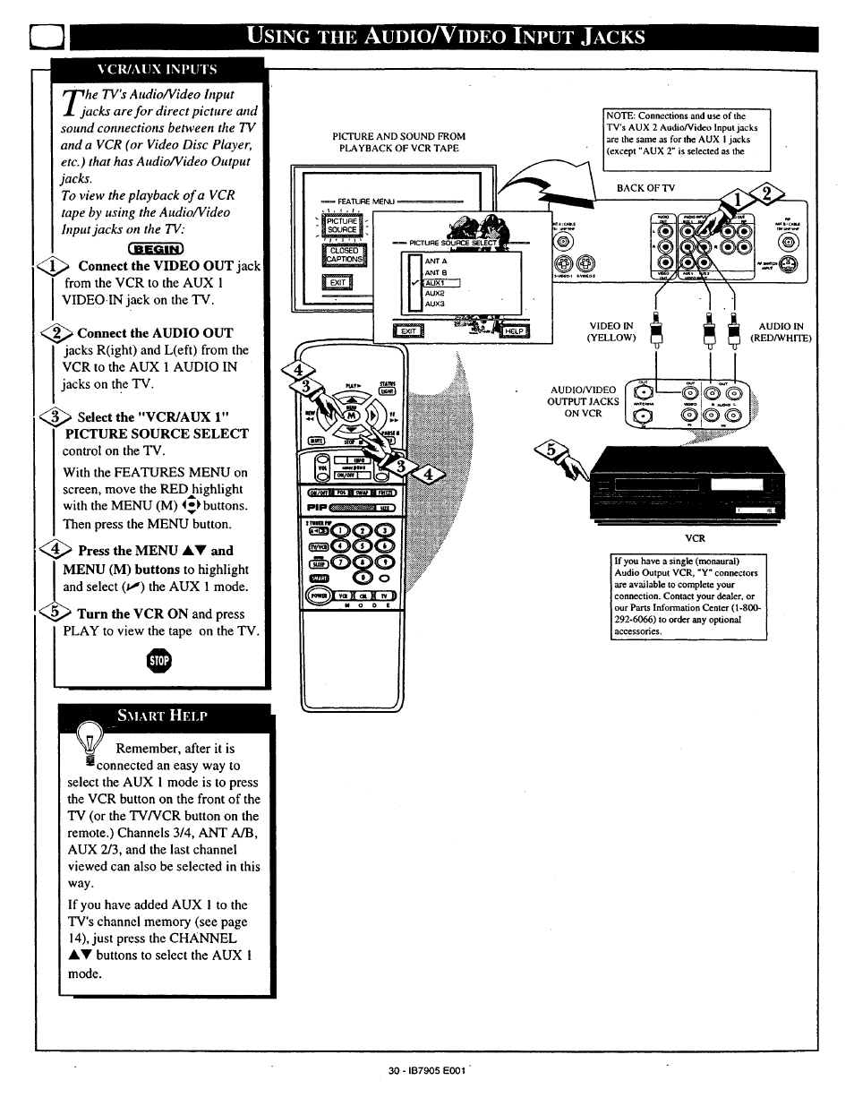 Sing, Udio, Ideo | Nput, Acks | Philips MX5471 User Manual | Page 30 / 60