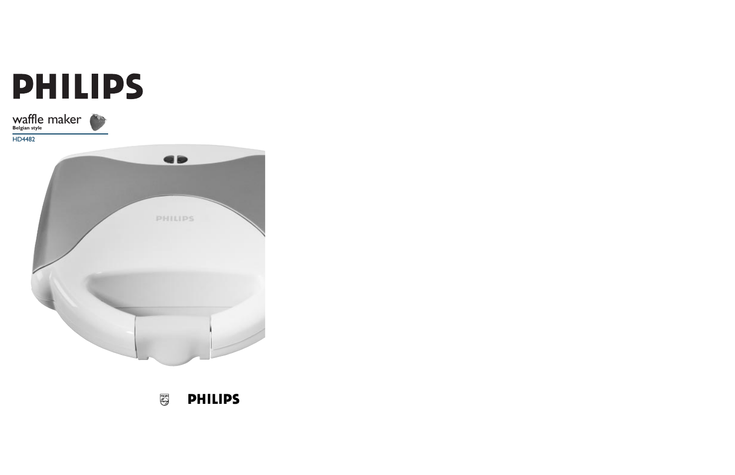 Philips HD4482 User Manual | 7 pages