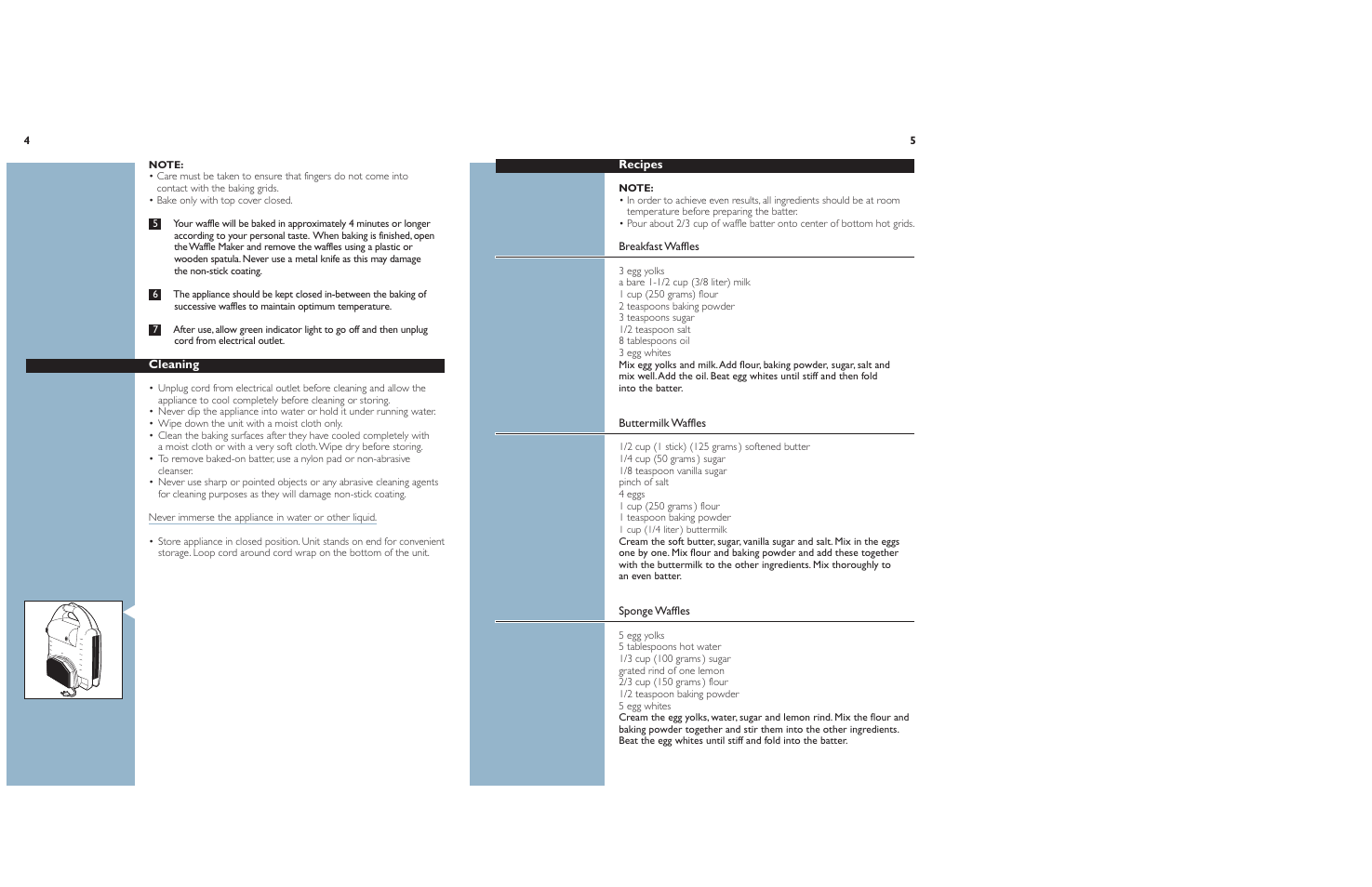 Philips HD4482 User Manual | Page 5 / 7