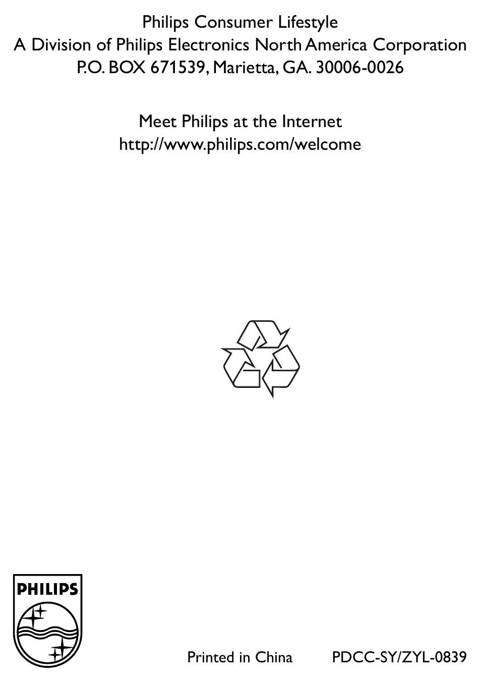 Philips AJL303/37 User Manual | Page 21 / 21