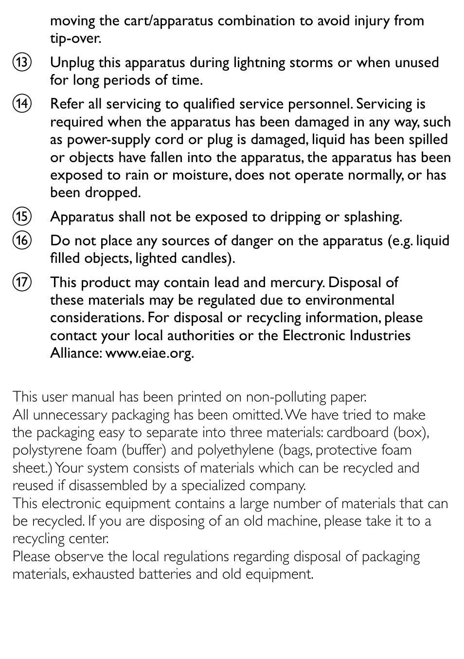 Philips AJL303/37 User Manual | Page 7 / 21