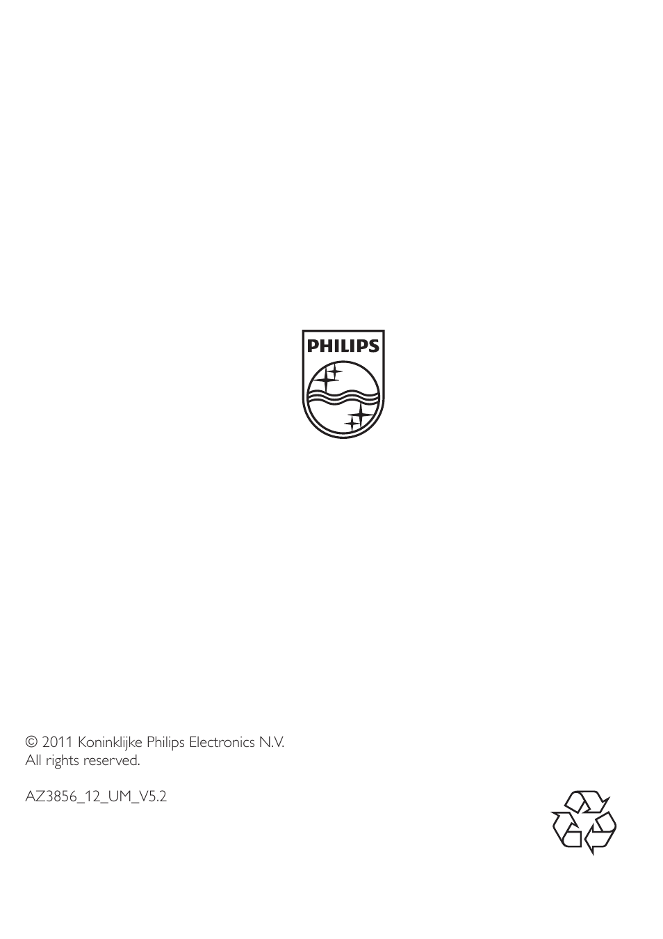 Philips AZ3856 User Manual | Page 20 / 20