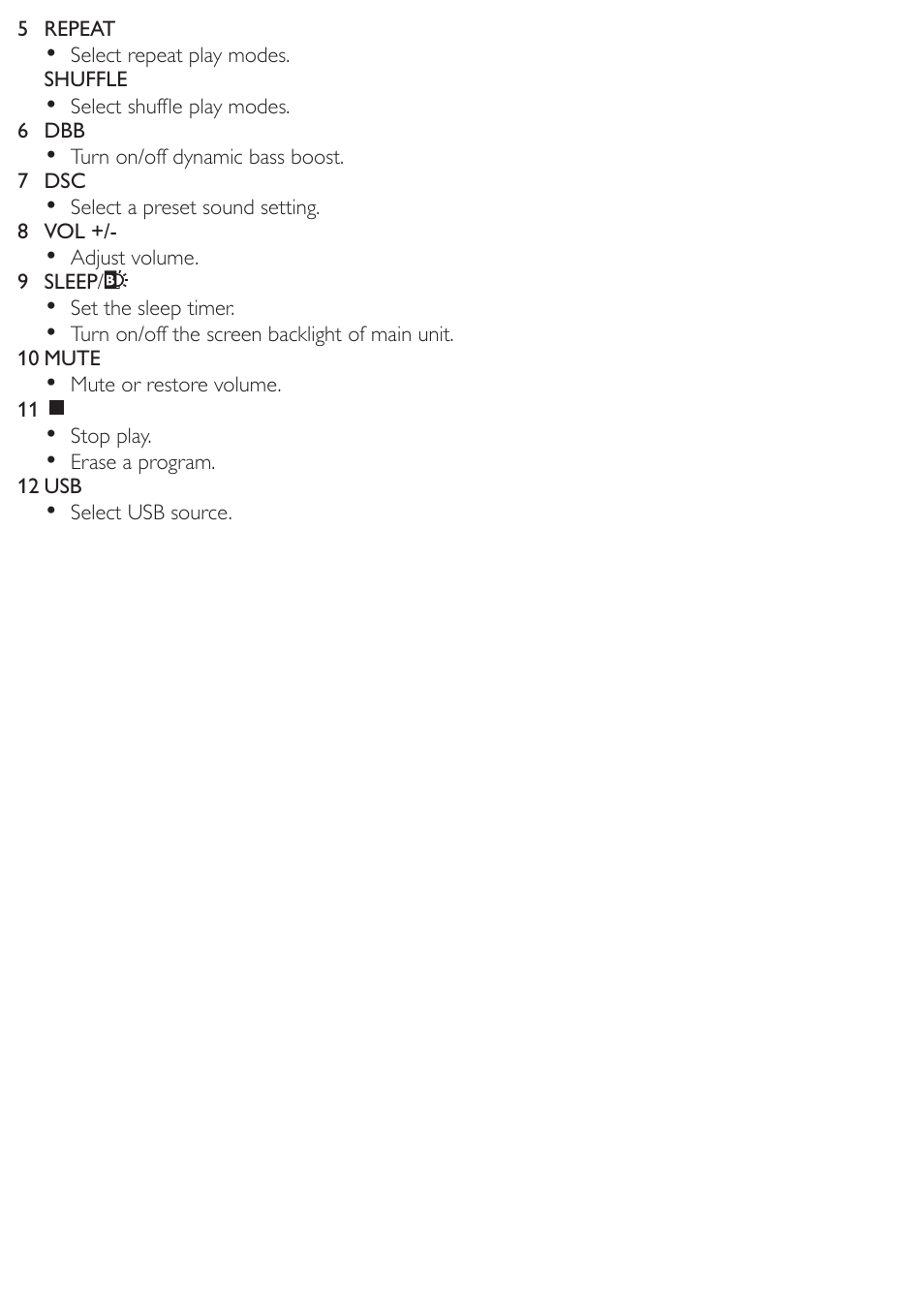 Philips AZ3856 User Manual | Page 9 / 20