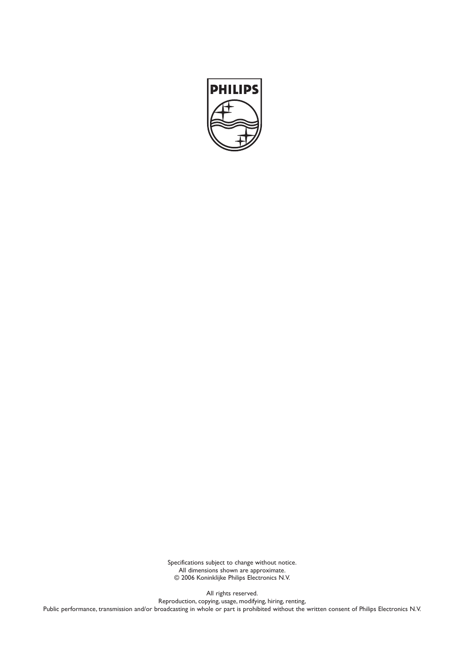 Philips SPE3000 Series User Manual | Page 52 / 52