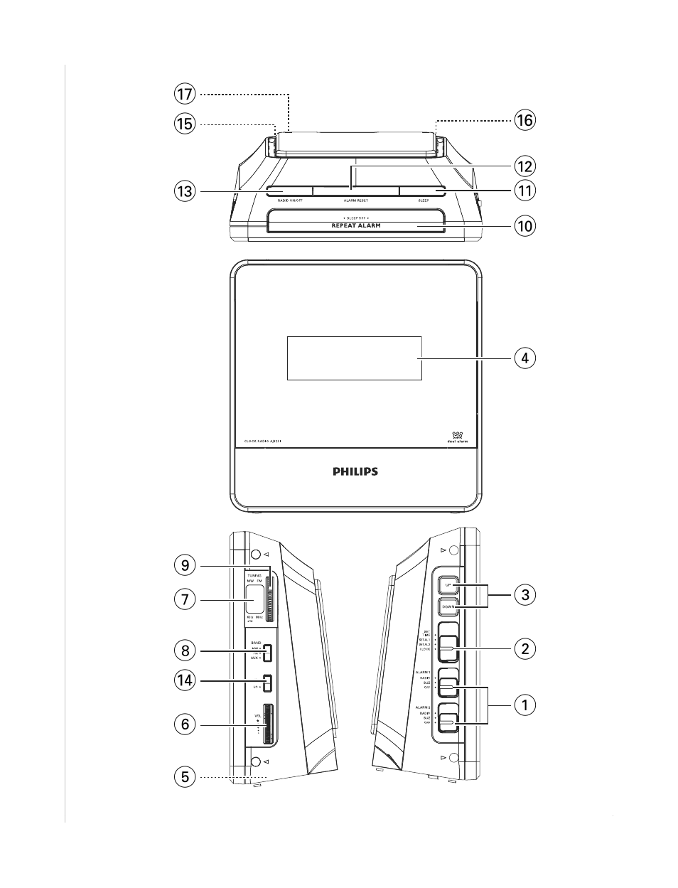 Philips AJ3231/05 User Manual | Page 2 / 12