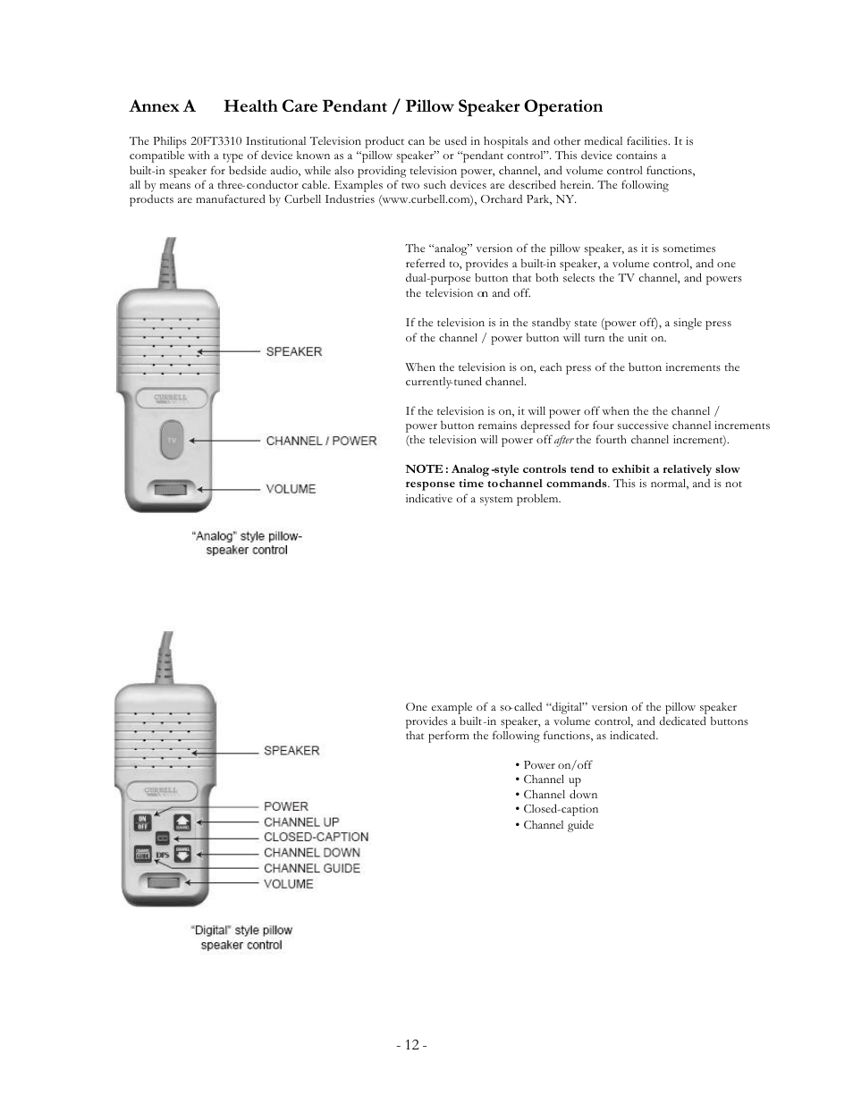 Philips 20FT3310/37 User Manual | Page 12 / 14