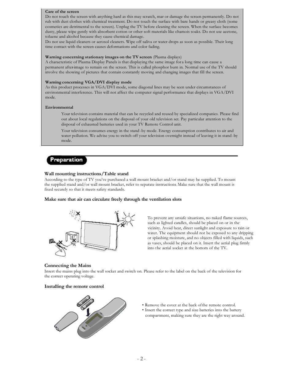 Philips 20FT3310/37 User Manual | Page 2 / 14