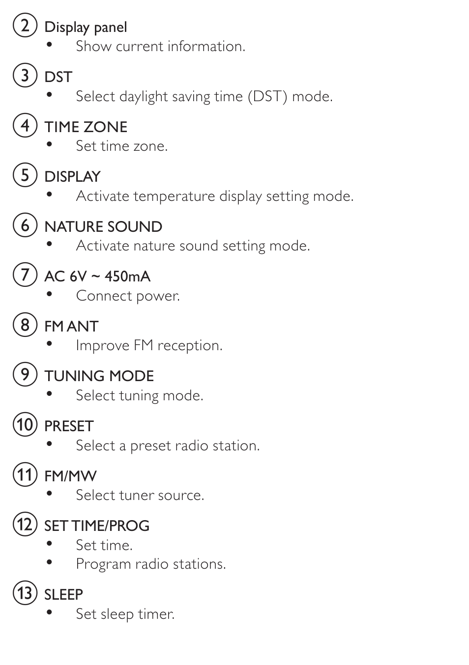 Philips AJ7010 User Manual | Page 8 / 25
