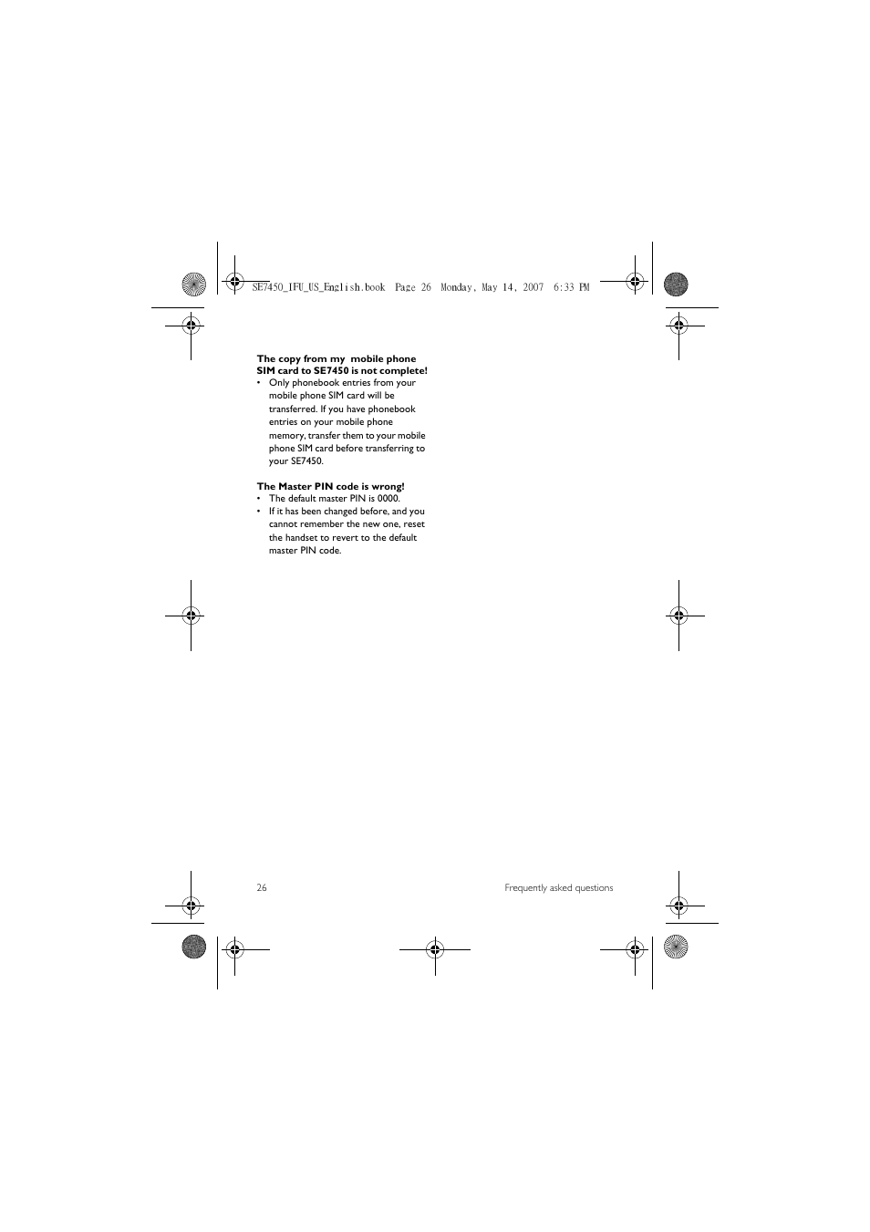 Philips SE 7450 User Manual | Page 28 / 31