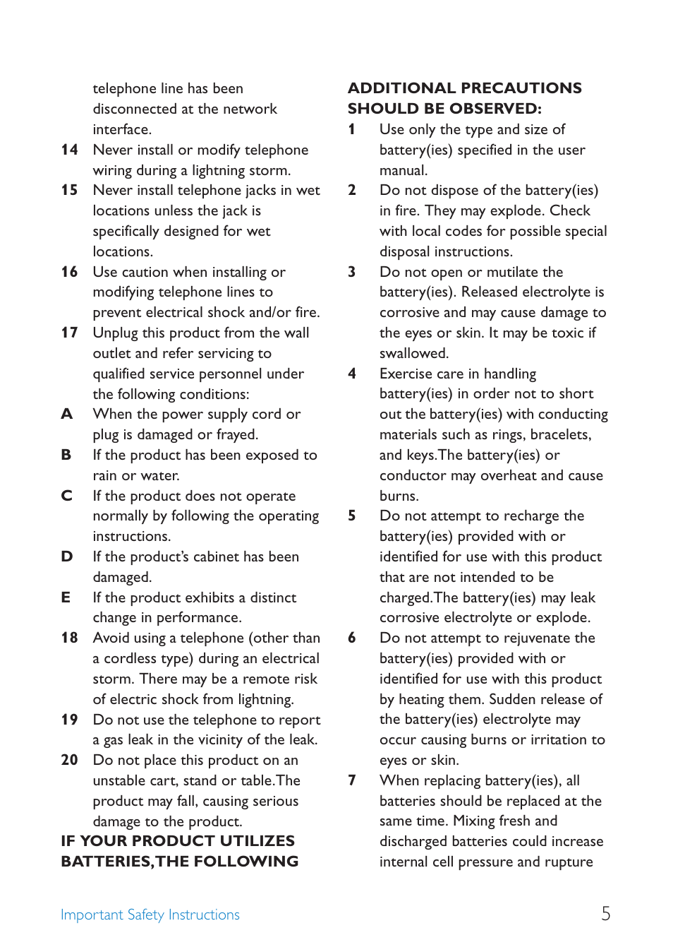 Philips SE659 User Manual | Page 7 / 76