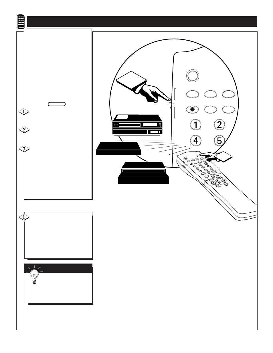 Etting the, Emote, Ontrol | Perate, Ccessory, Evices | Philips TS3659C1 User Manual | Page 36 / 48