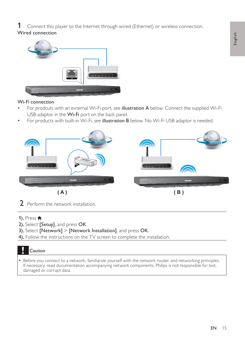 Philips BDP3406/F7 User Manual | Page 15 / 62