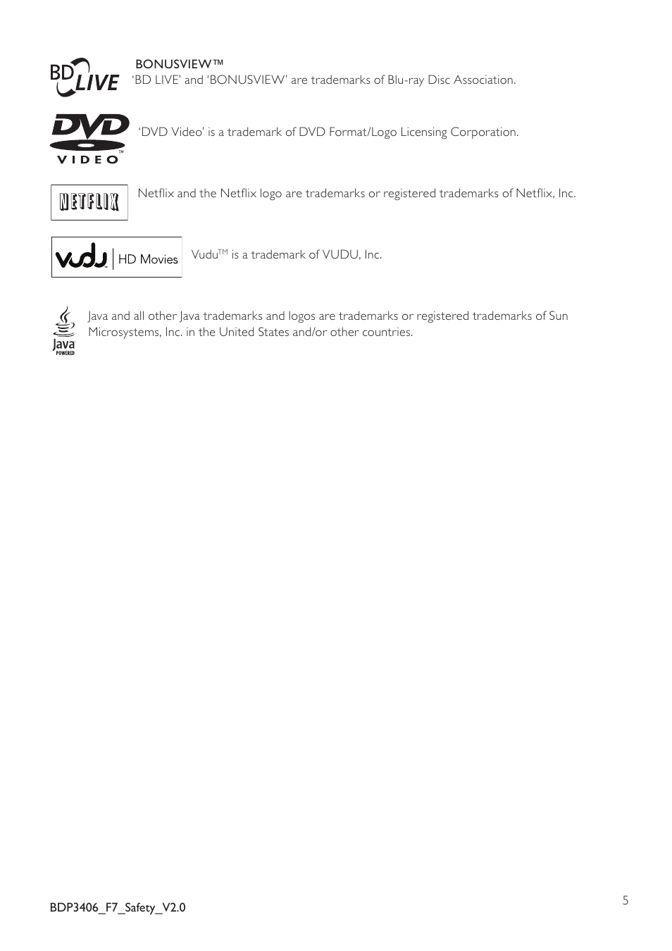 Philips BDP3406/F7 User Manual | Page 36 / 62