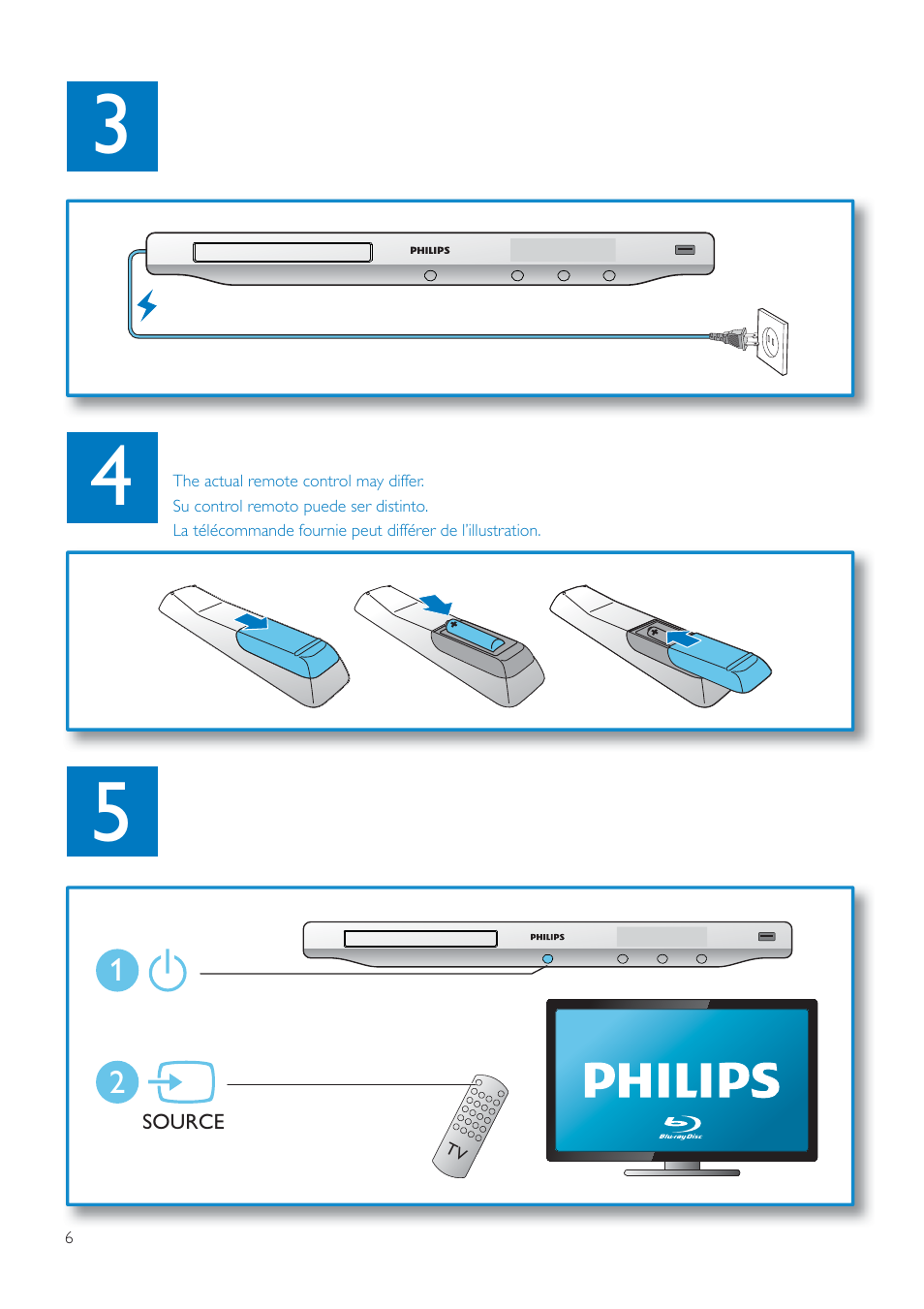 Philips BDP3406/F7 User Manual | Page 6 / 62