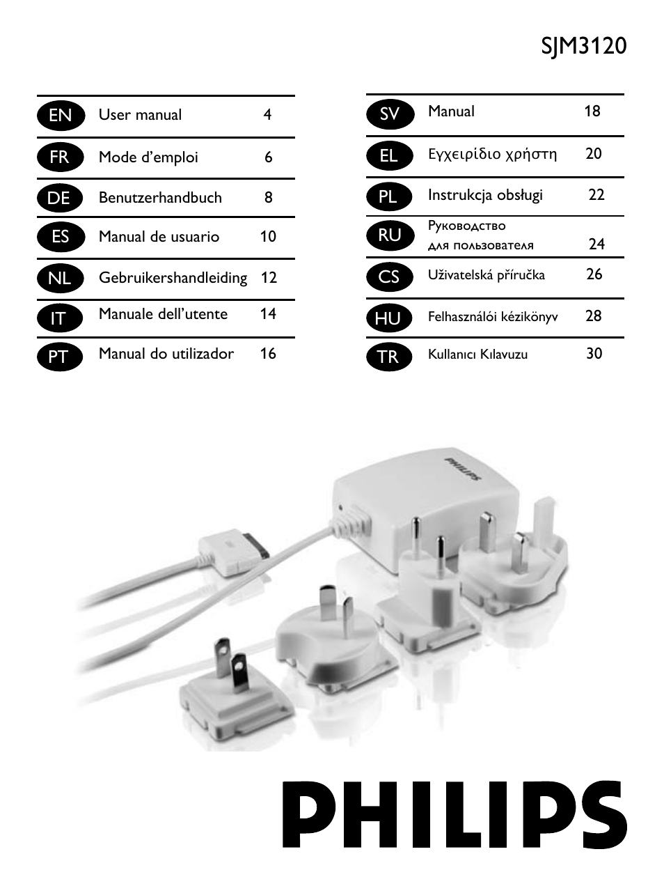 Philips SJM3120 User Manual | 32 pages