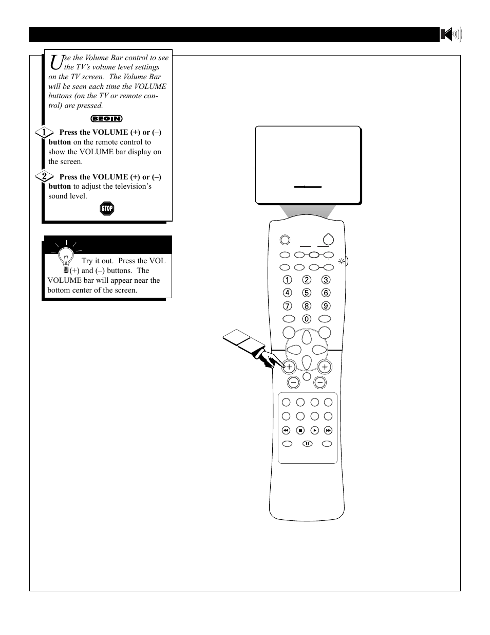 Ound, Djusting the, Olume | Philips 3121 235 20301 User Manual | Page 29 / 52