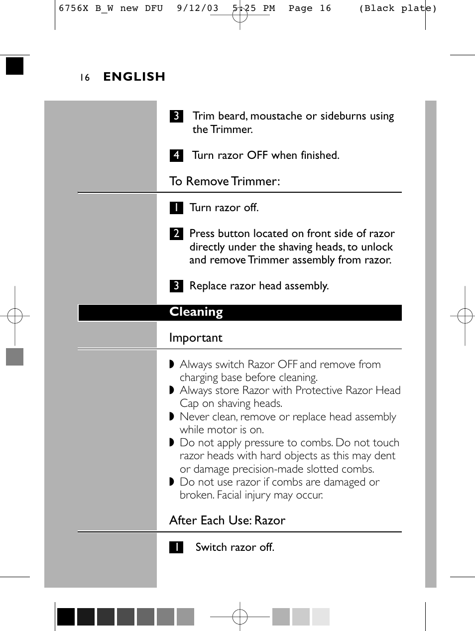 Philips 6756 X User Manual | Page 15 / 43