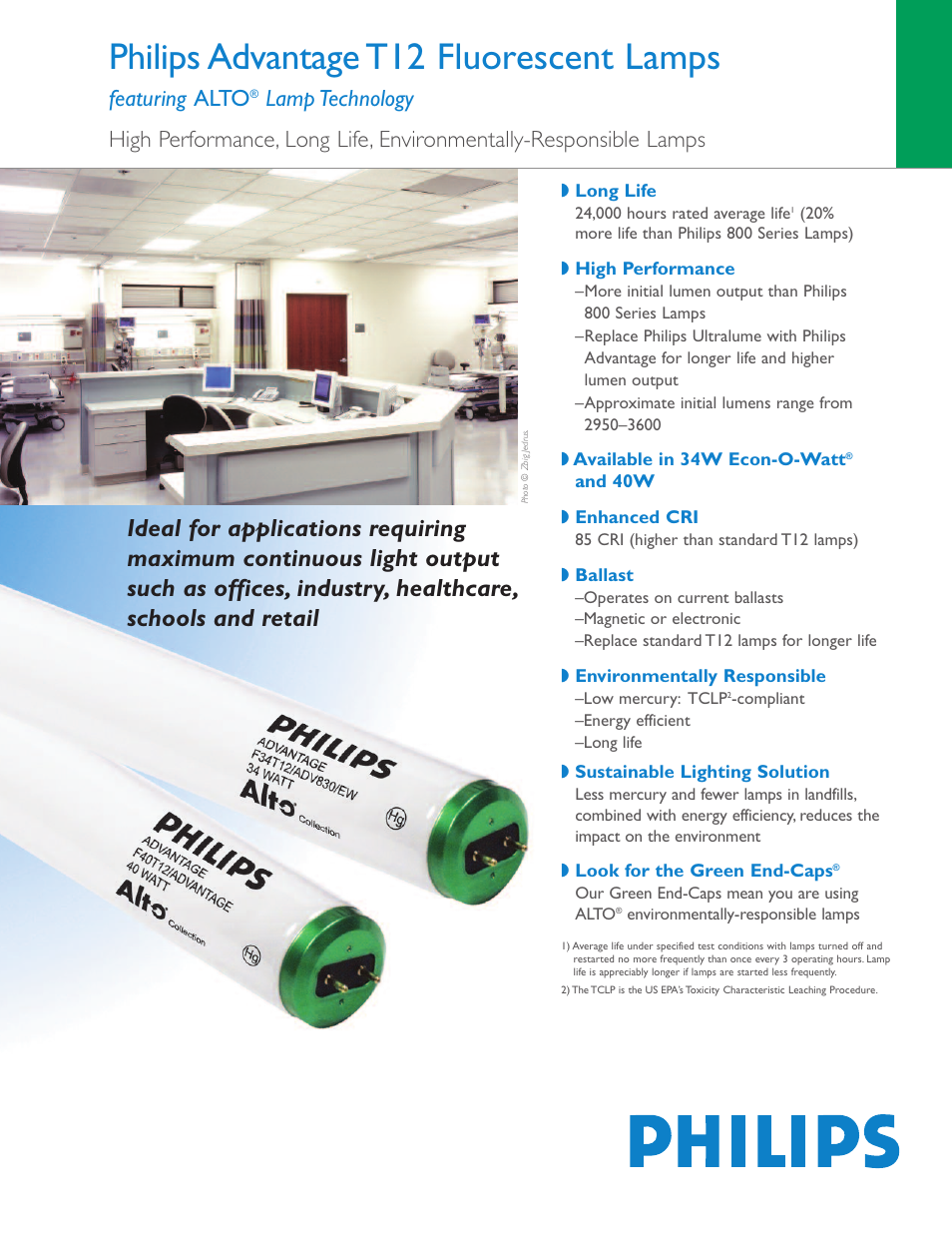 Philips P-2497-E User Manual | 2 pages